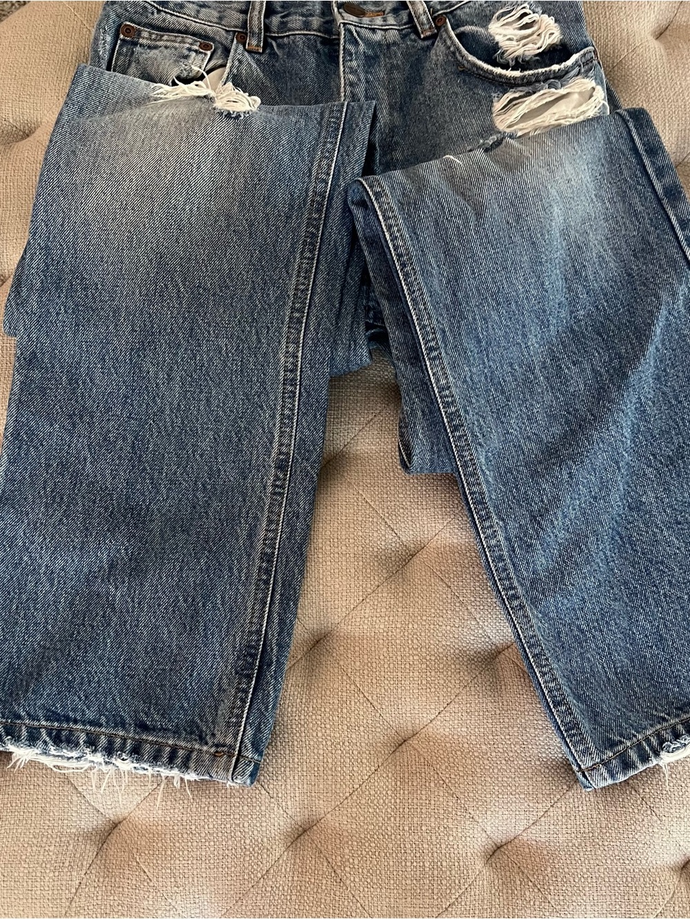 EUC Anine Bing Jackie Jeans in Vintage Wash 25 - Picture 5 of 12